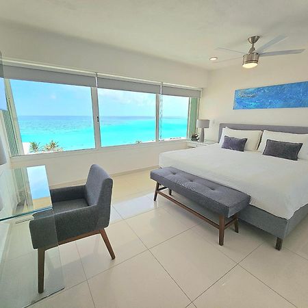 Ocean View Three Bedroom, Three Story Penthouse By The Beach Cancun Exterior photo